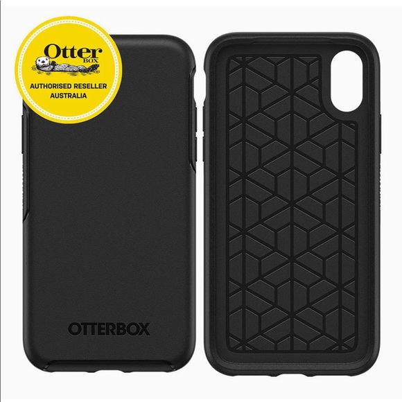 NEW OtterBox Symmetry iPhone X / Xs Black 1 piece - Picture 2 of 16